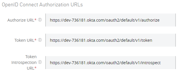 Open ID Connect Authorization URL