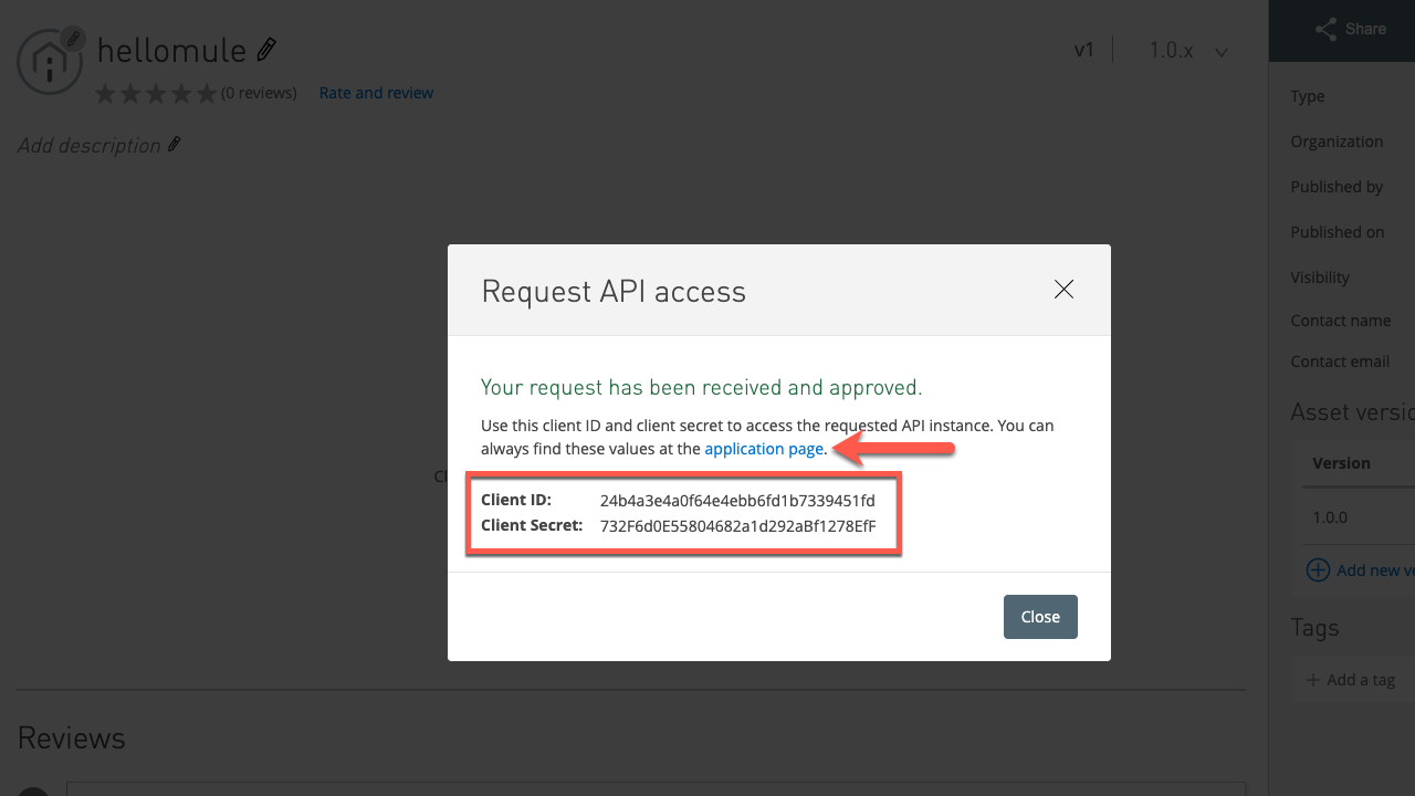 Request API access