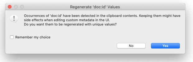 Regenerate doc:id values