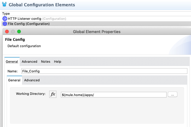 global config